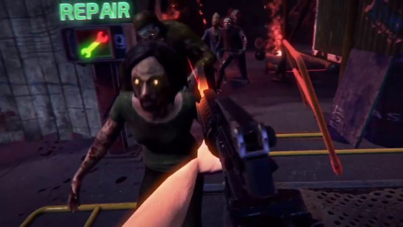 Illustration for article titled I Survived the Zombie Apocalypse in Free-Roam, Multi-Player Virtual Reality
